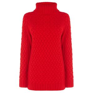 Roll- neck jumpers at Warehouse